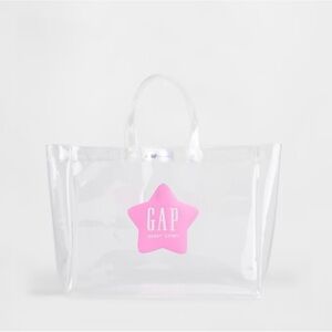 NWT Gap x Sandy Liang Large Clear Tote Bag